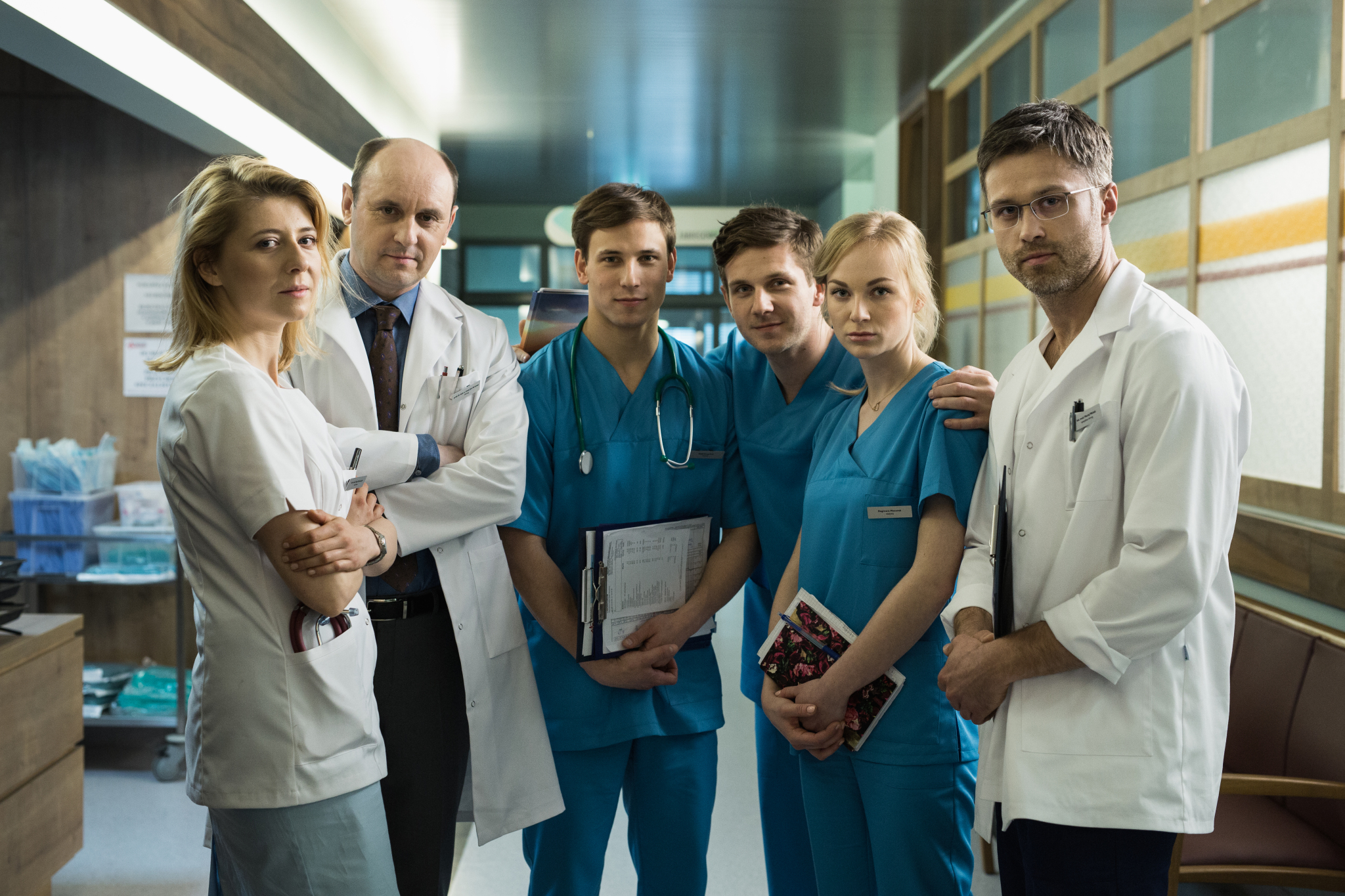 Anna Smołowik, Adam Woronowicz, Józef Pawłowski, Antoni Królikowski, Ola Adamska i Maciej Zakościelny